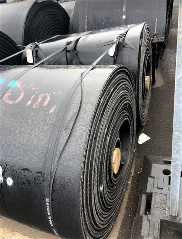 LOT of USED FENNER DUNLOP Conveyor Belting, 1200mm W x 3956m L (approx. 47" W x 12,975.8' L)